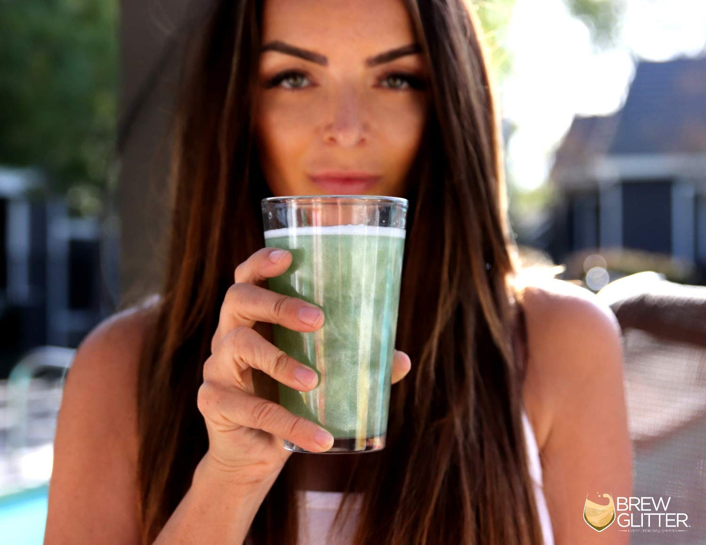 Bronze BREW GLITTER Edible Glitter For Drinks, Cocktails, Beer, Garnish Glitter & Beverages | KOSHER & HALAL Certified | 100% Edible & Food Grade | Vegan, Gluten, Nut Free (50g, Bronze)