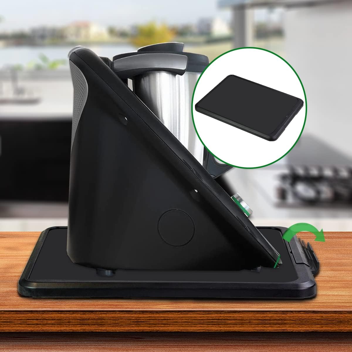 Diteje Kitchen Appliance Sliding Tray,Appliances Rolling Slider Moving Caddy Under Cabinet Countertop Compatible with Ninja Grill,KitchenAid Stand Mixer,Keurig Coffee Maker,Instant Pot,Blender