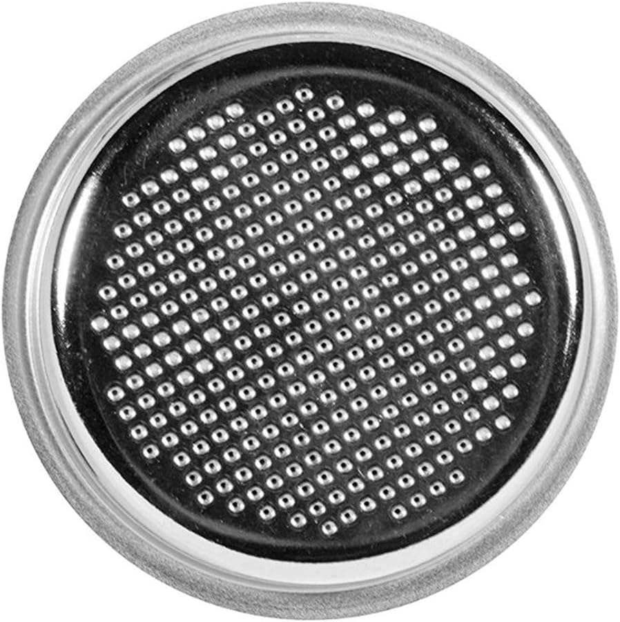 51mm Filter Basket Pressurized Espresso Filter Basket Stainless Steel Double Wall Portafilter Basket for Coffee Machine Coffee Machine Handle Support Seat Coffee Machine Handle Coffee Machine