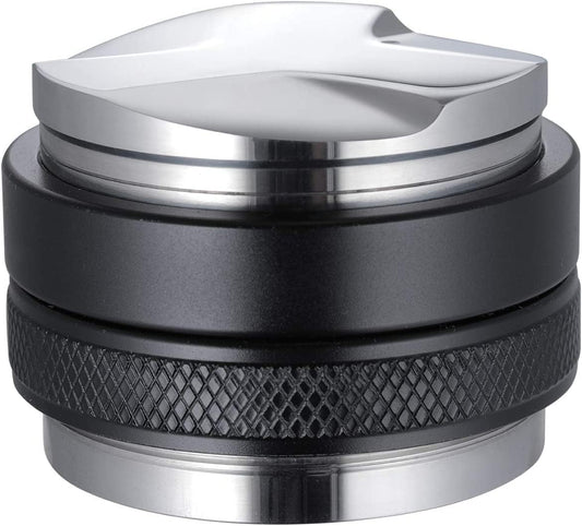 53mm Coffee Distributor and Tamper, Dual Head Coffee Leveler Compatible with Breville 54mm Portafilter, Adjustable Depth- Professional Espresso Hand Tampers