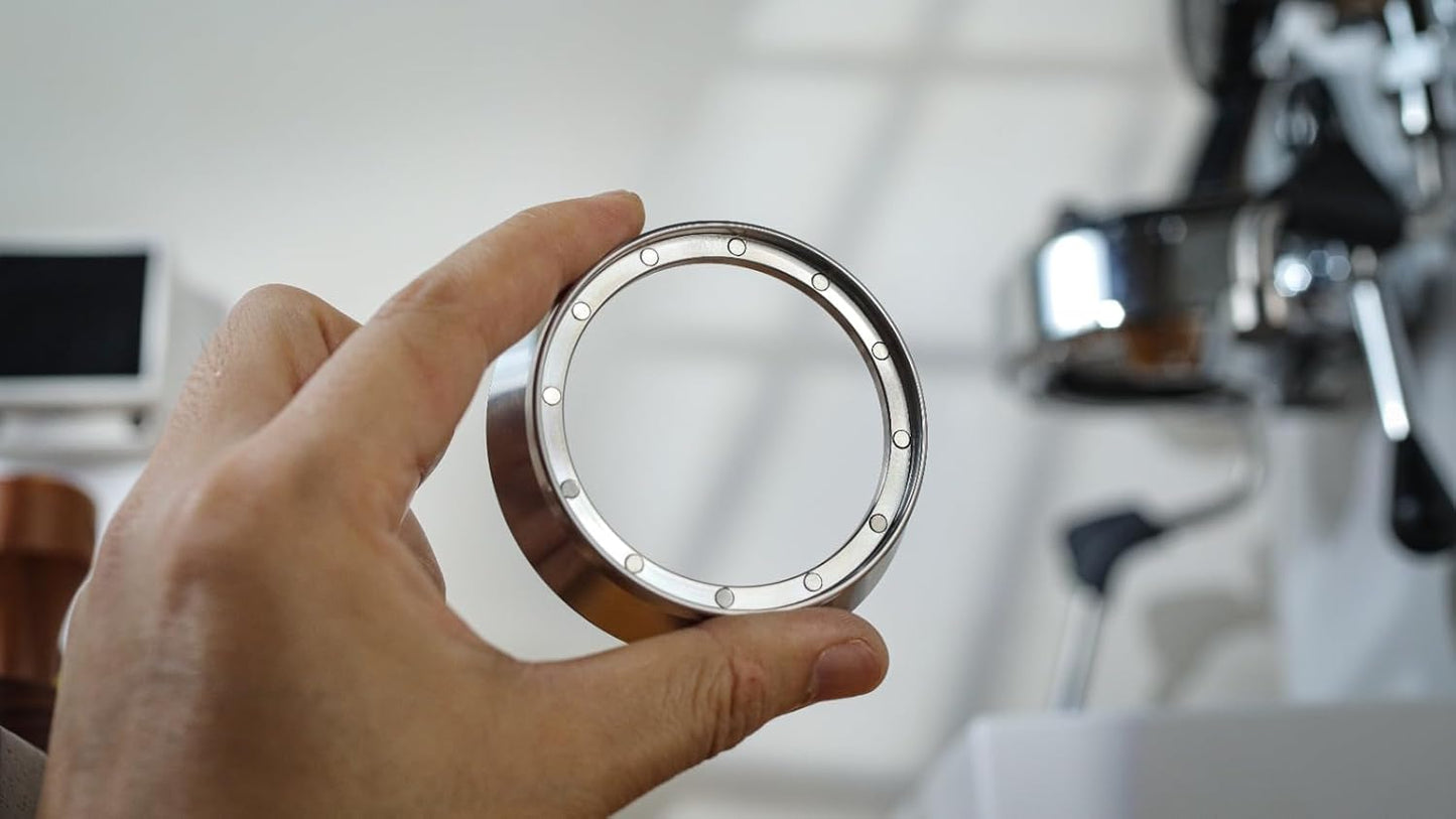 58mm Espresso Tool Set for Breville Dual Boiler & Oracle Jet Includes Naked Portafilter, Spring Tamper, Distributor, Tamping Station, Dosing Funnel & Puck Screen | Maple Barista Kit