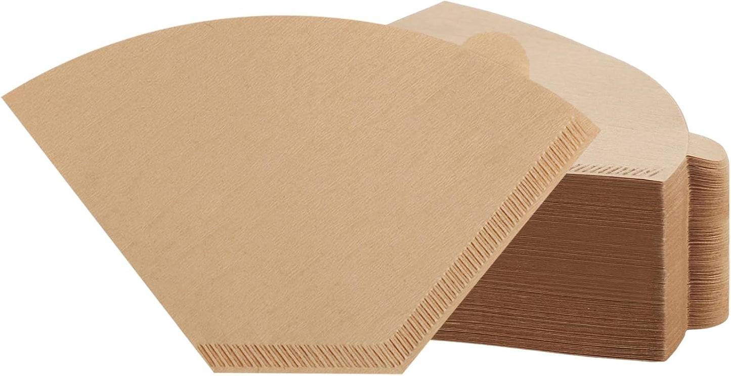 100 Count Coffee Filter #2, 2 Cone Coffee Filters Unbleached Natural 2 Cone Filters Paper Compatible with Drip and Pour Over Coffee Maker