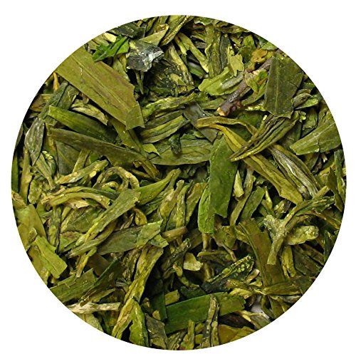 Organic Dragon Well , a classic Chinese Green tea distinguished by its color , shape and taste 16 tea bags