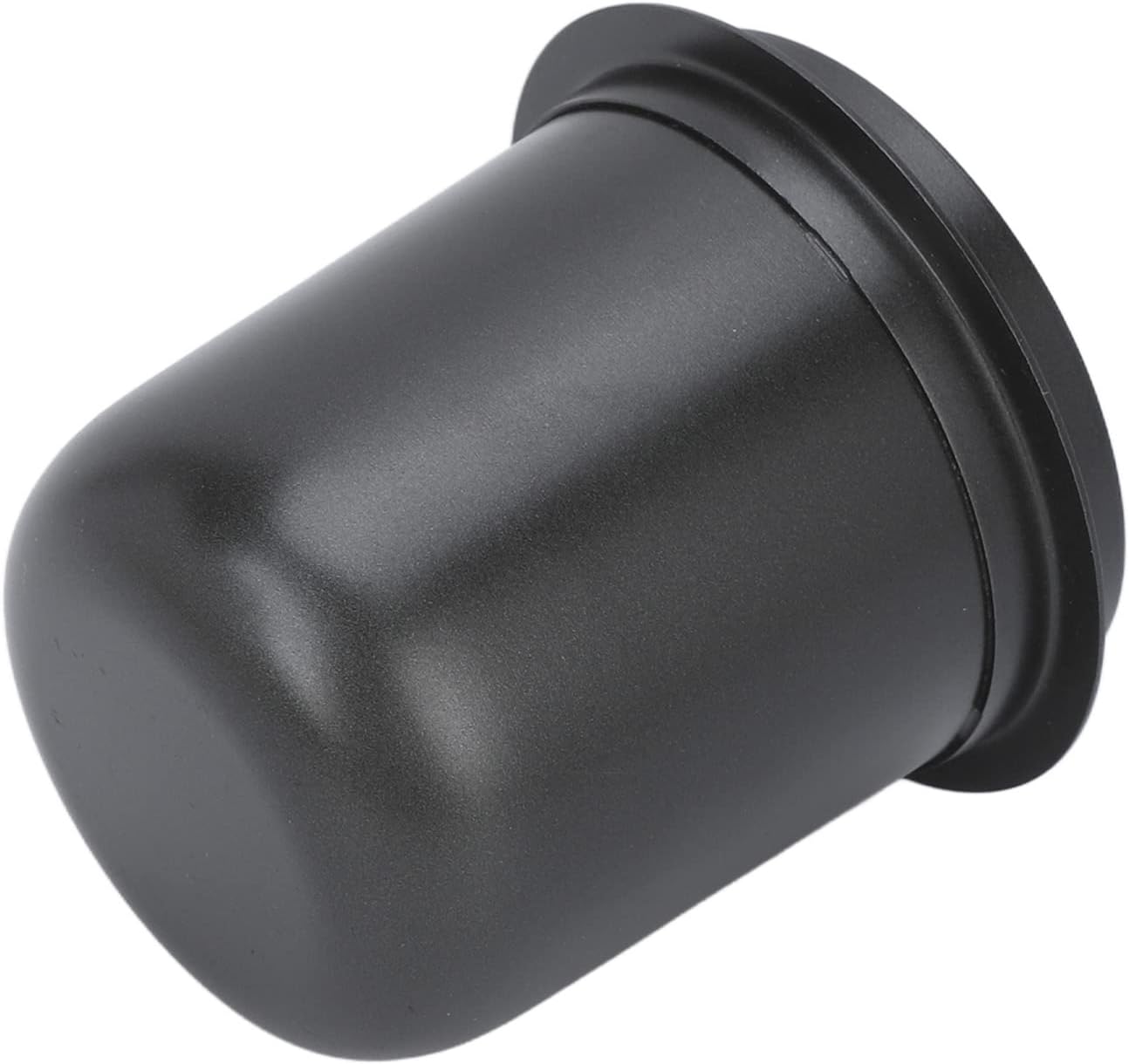 Espresso Dosing Cup Sturdy Stainless Steel Coffee Making Dosing Cup, 150ml 58mm Universal Inverted Coffee Powder Cup for Coffee Machine, 2.7x2.3x2.9in Espresso Cup Release Hand Kit (Silver) (Green)