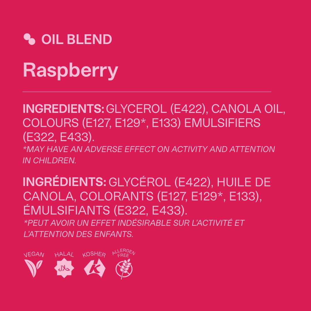 Colour Mill Oil-Based Food Coloring, 20 Milliliters Raspberry