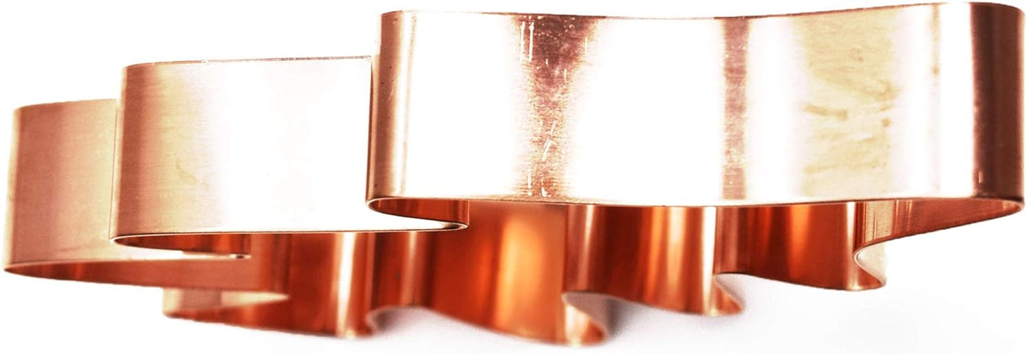 The Fussy Pup Christmas Tree Cookie Cutter, 5 Inch Handcrafted in USA