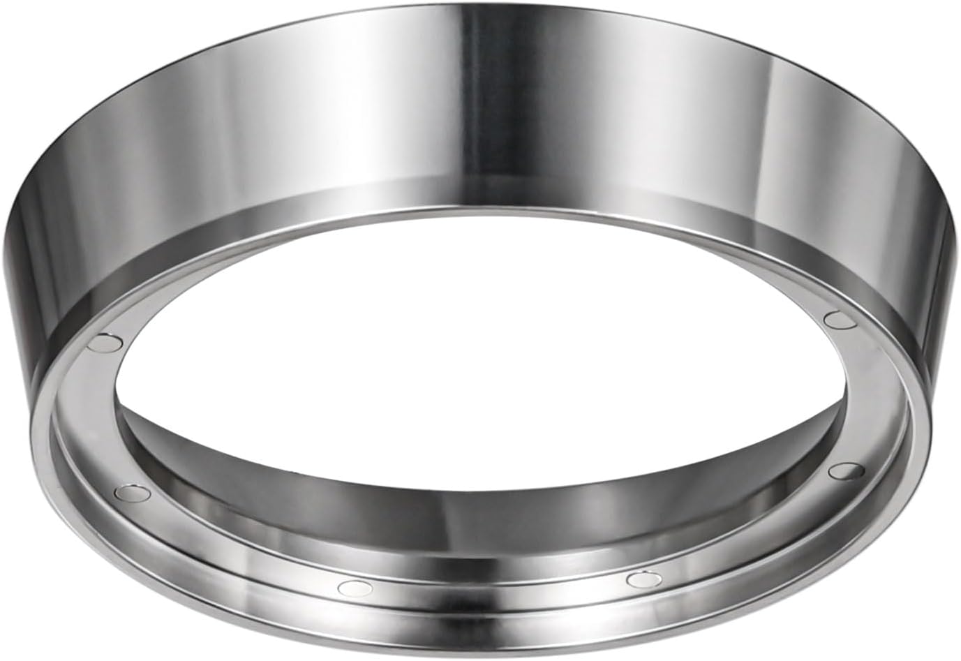 58mm Magnetic Dosing Funnel V2, MATOW Stainless Steel Espresso Dosing Ring with 8 Magnets Compatible with All 58mm Portafilter