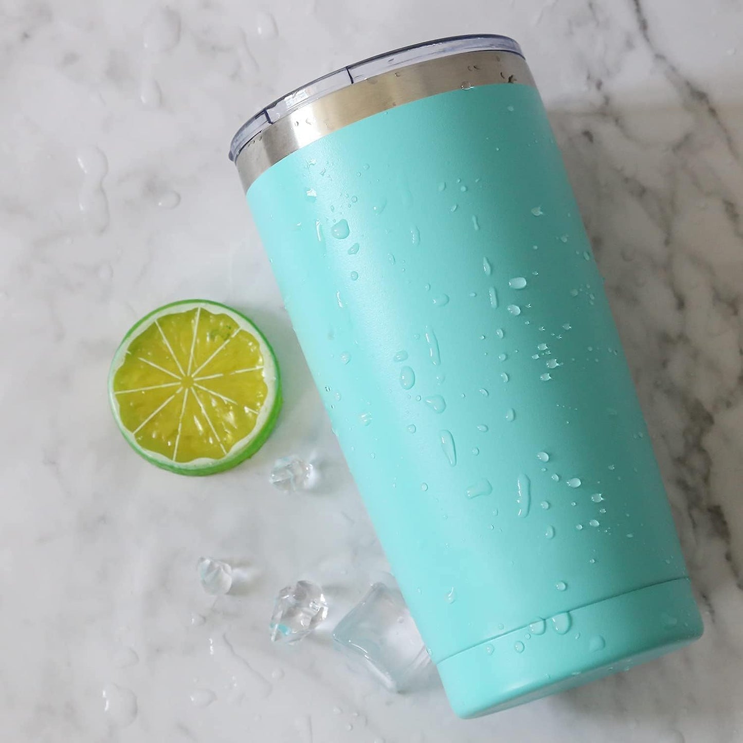 12Pack 20oz Tumbler Vacuum Insulated Travel Mug with Lids, Stainless Steel Double Wall Bulk Cup for Home, Office, Outdoor Suitable for Vehicle Cup Holders （White）