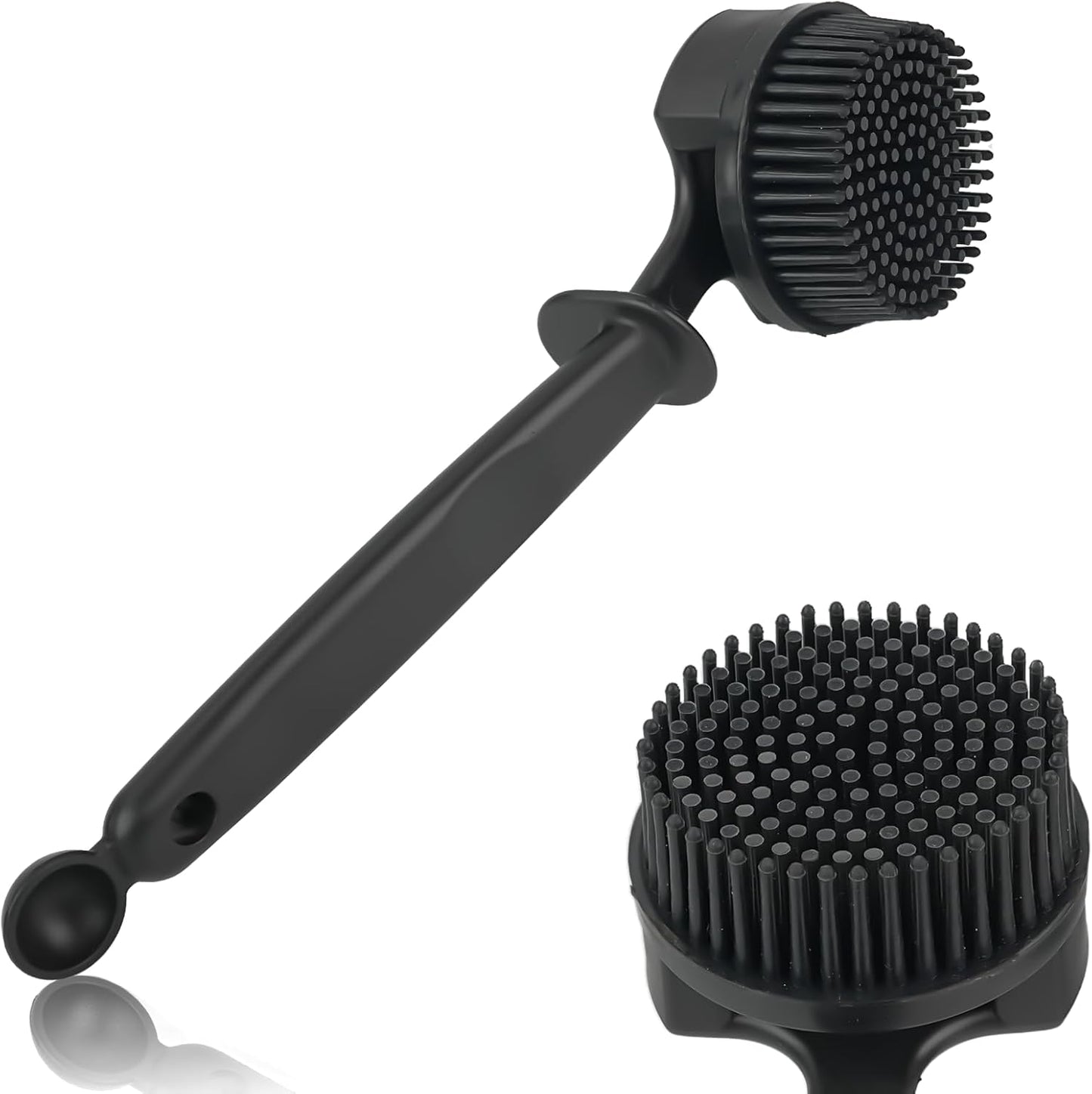51MM Espresso Machine Cleaning Brush,Silicone Brush for Coffee Machine Group Head, Heat-Resistant and Corrosion-Resistant,360°Cleaning