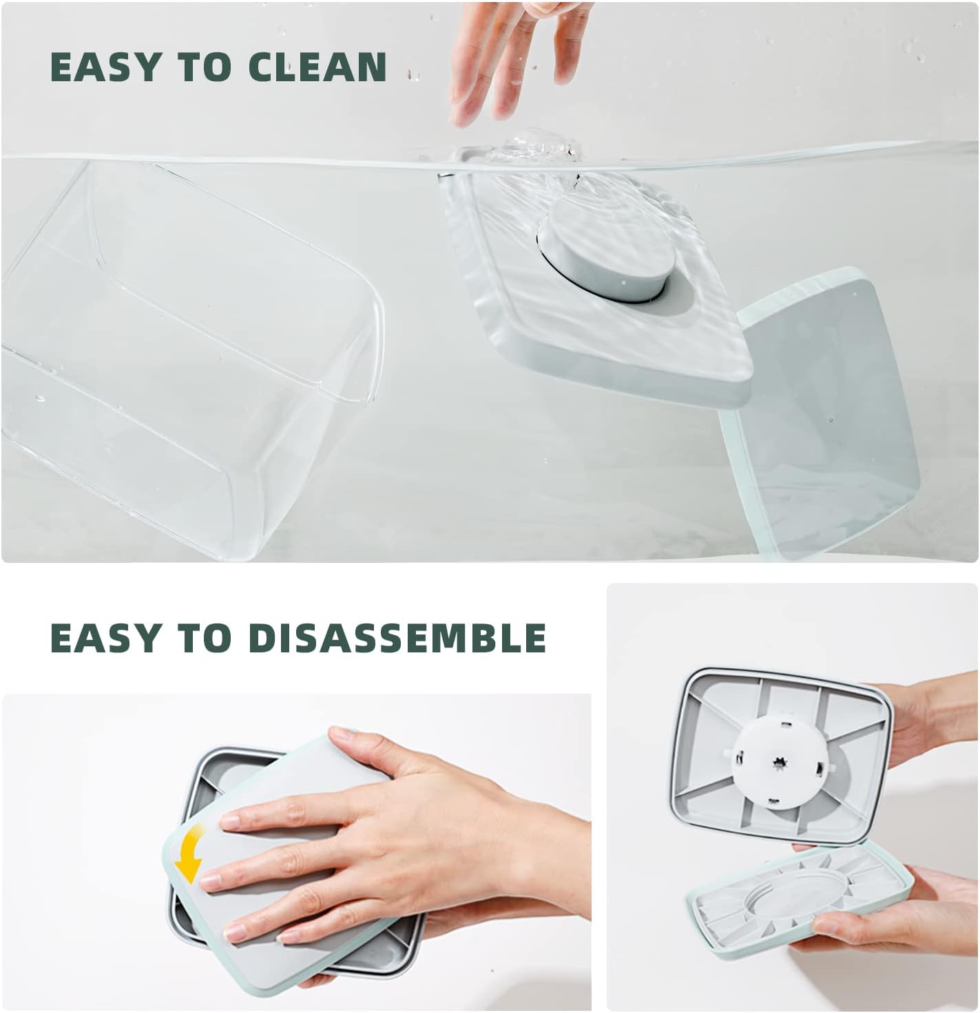 Airtight Pop Food Containers with Lids, 10 PCS Kitchen and Pantry Organization Canisters for Cereal, Dry Food, Sugar, Snack, Flour, Spaghetti