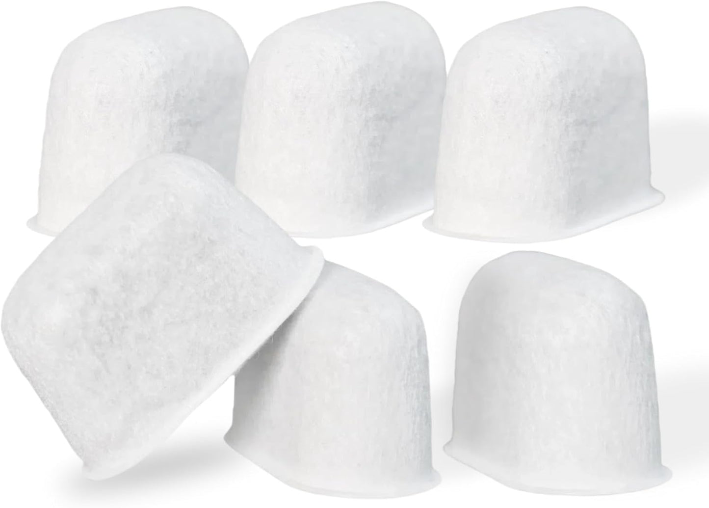 Activated Carbon Water Filter Replacement for KitchenAid Espresso Machine KES6551 Series - Premium 6-Pack Charcoal Water Filters Replacement Part