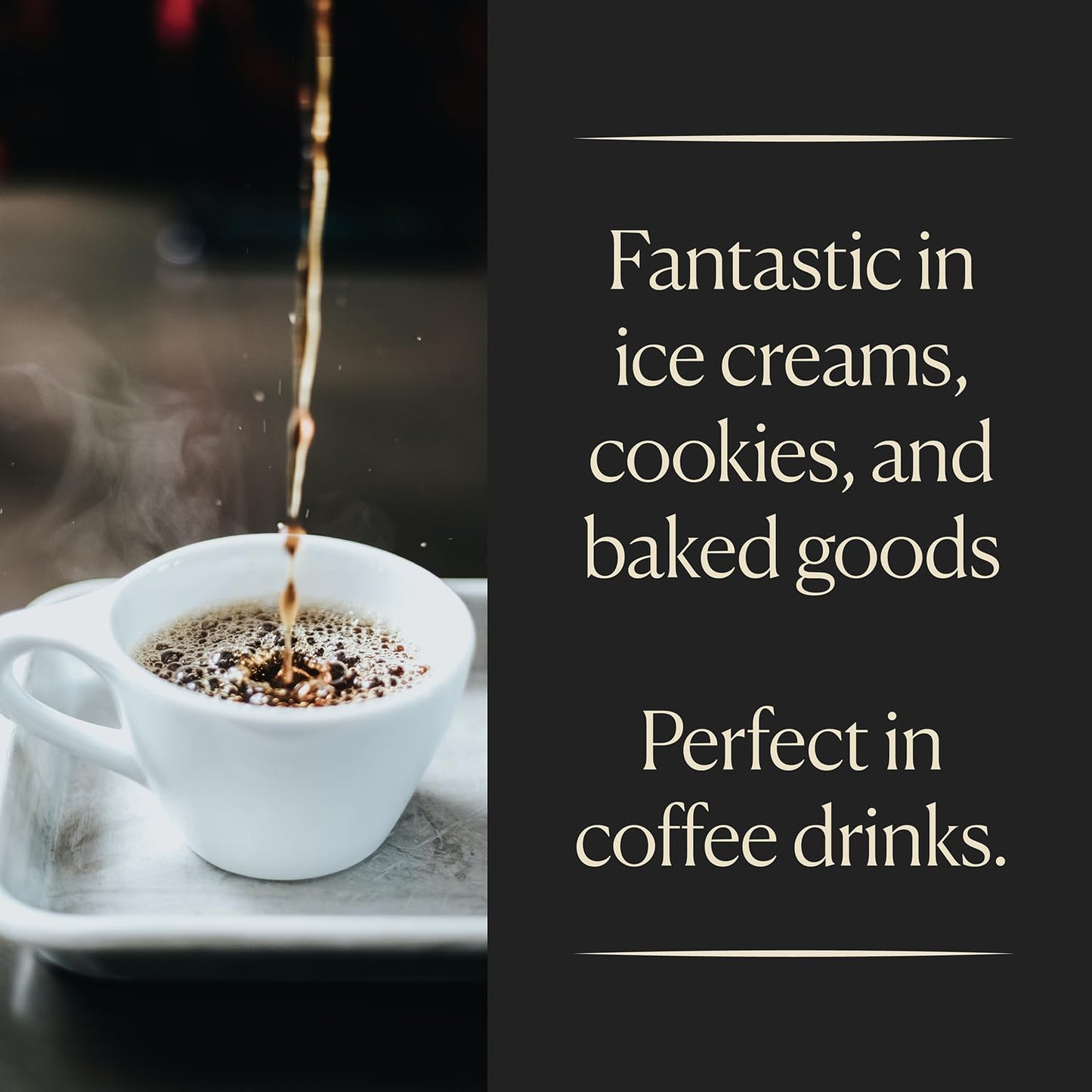 Cook's, Pure Hazelnut Flavor, Perfect for Baking and Cooking, Certified Kosher, Gluten Free, Allergen Free, Vegan, 128 oz (1 Gallon)