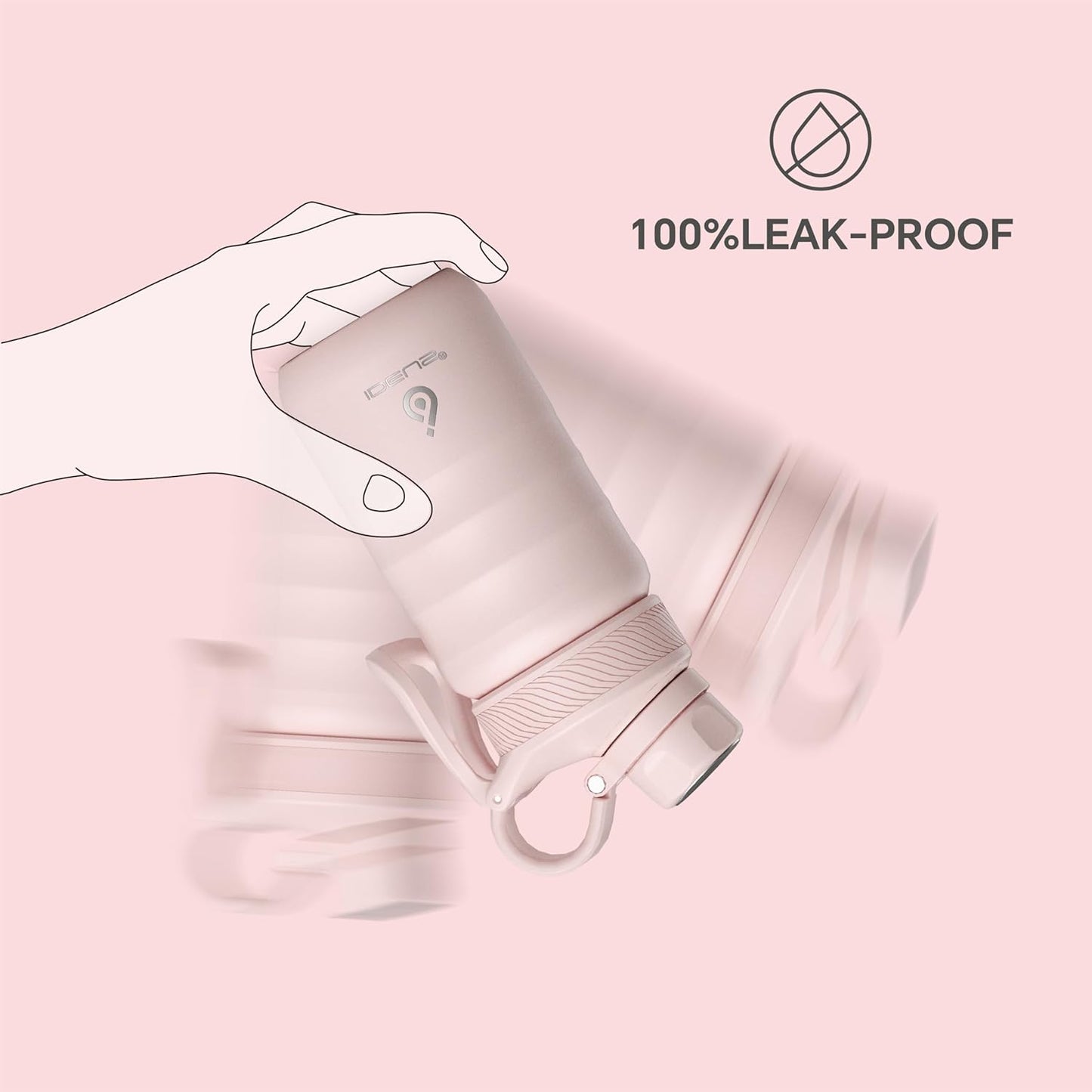 IDEUS Insulated Water Bottle 12oz, Stainless Steel Insulated Water Bottle For School, Insulated Bottles With Straws Leakproof, Vacuum Double Wall Water Bottles For Boys And Girls With 2 Lids, BPA Free