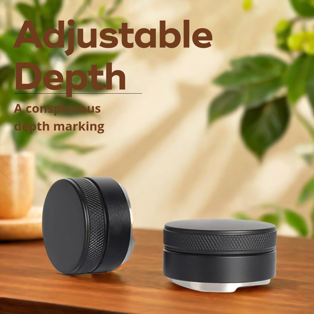 53mm Adjustable Coffee Distributor, Espresso Distribution Tool for 54mm Portafilter
