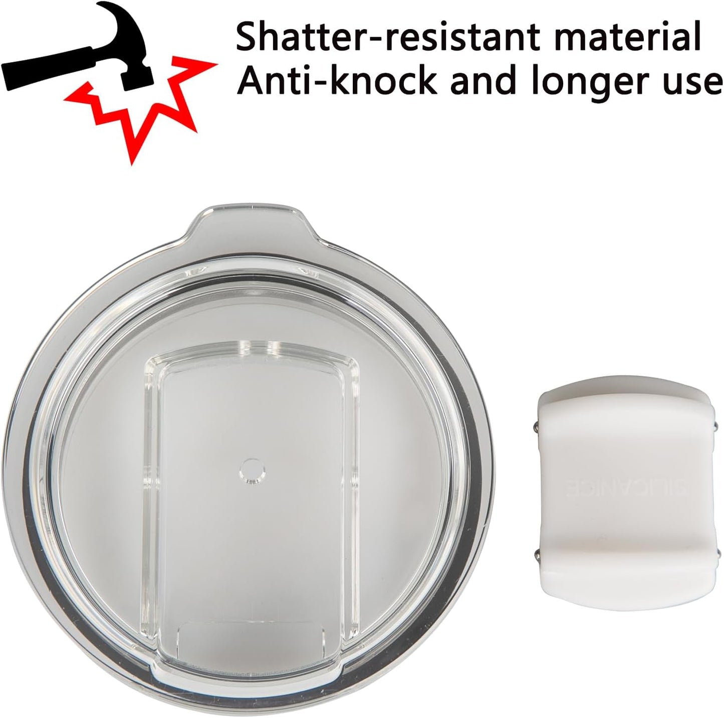 24 oz Stainless Steel Vacuum Insulated Tumbler with handle & MacSlider Lid, Dishwasher Safe & Spill Proof Coffee Cup, Travel Mug for Hot/Cold Drinks, Durable Design (Gray 2.4, 24 Oz)