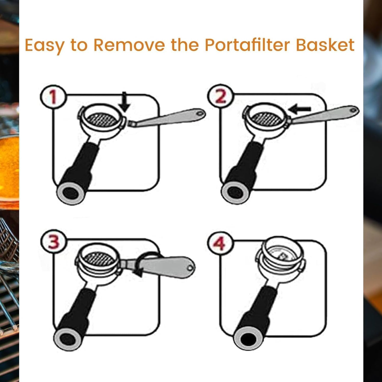 Double-Sided Magnetic Espresso Shot Mirror & Portafilter Tool Kit – Stainless Steel Barista-Approved Accessories for Bottomless Portafilter Extraction Monitoring