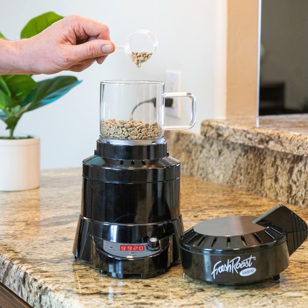 SR540 Automatic Coffee Bean Roaster | Roast Coffee At Home | Variable Heat Settings | Convection Fan Control | Digital Status Display | Speed Roasting System | The Freshest Roast On Earth