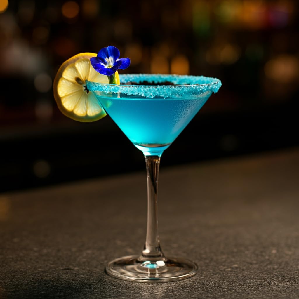 Bakerpan Blue Sanding Sugar for Baking & Cookie Decorating - 5 Ounce Edible Blue Sugar Sprinkles for Cookies, Cakes, Cocktails (Made In USA)