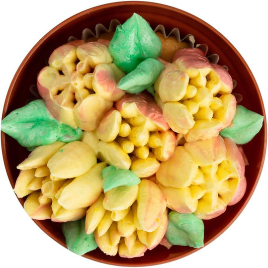 Restaurantware-Russian Piping Tip, 1 Tulip Cake Decor Piping Tip - #33, Corrosion-Resistant, Stainless Steel Decorating Tip For Frosting, Dishwashable, Decorate Cupcakes, Cakes, or Cookies