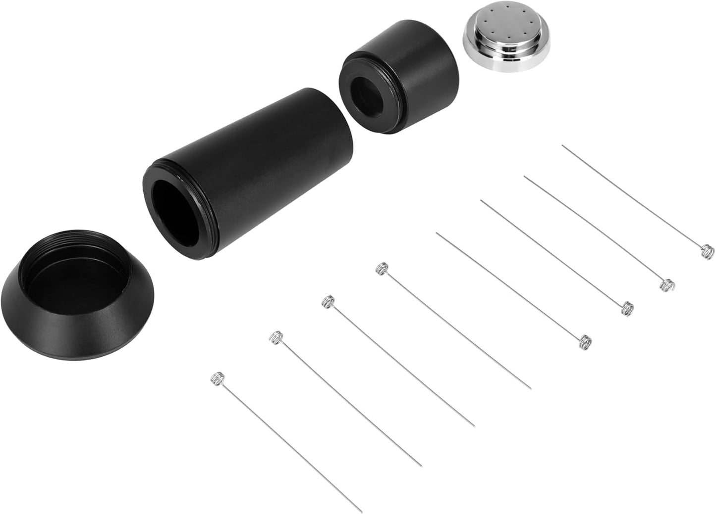 Espresso Needle Distribution Tool, WDT Tool Espresso, Stainless Steel 8 Needles Espresso Needle Distributor, Espresso Needle Stirrer with Aluminum Alloy Stand (Classic)