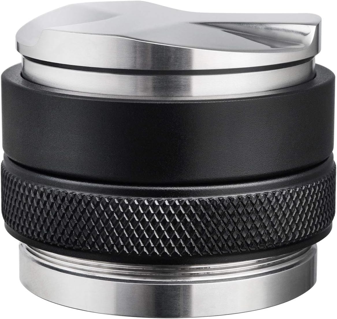 58mm Coffee Distributor and Tamper, Dual Head Coffee Leveler Fits for Portafilter, Increased Adjustable Depth- Professional Espresso Hand Tampers