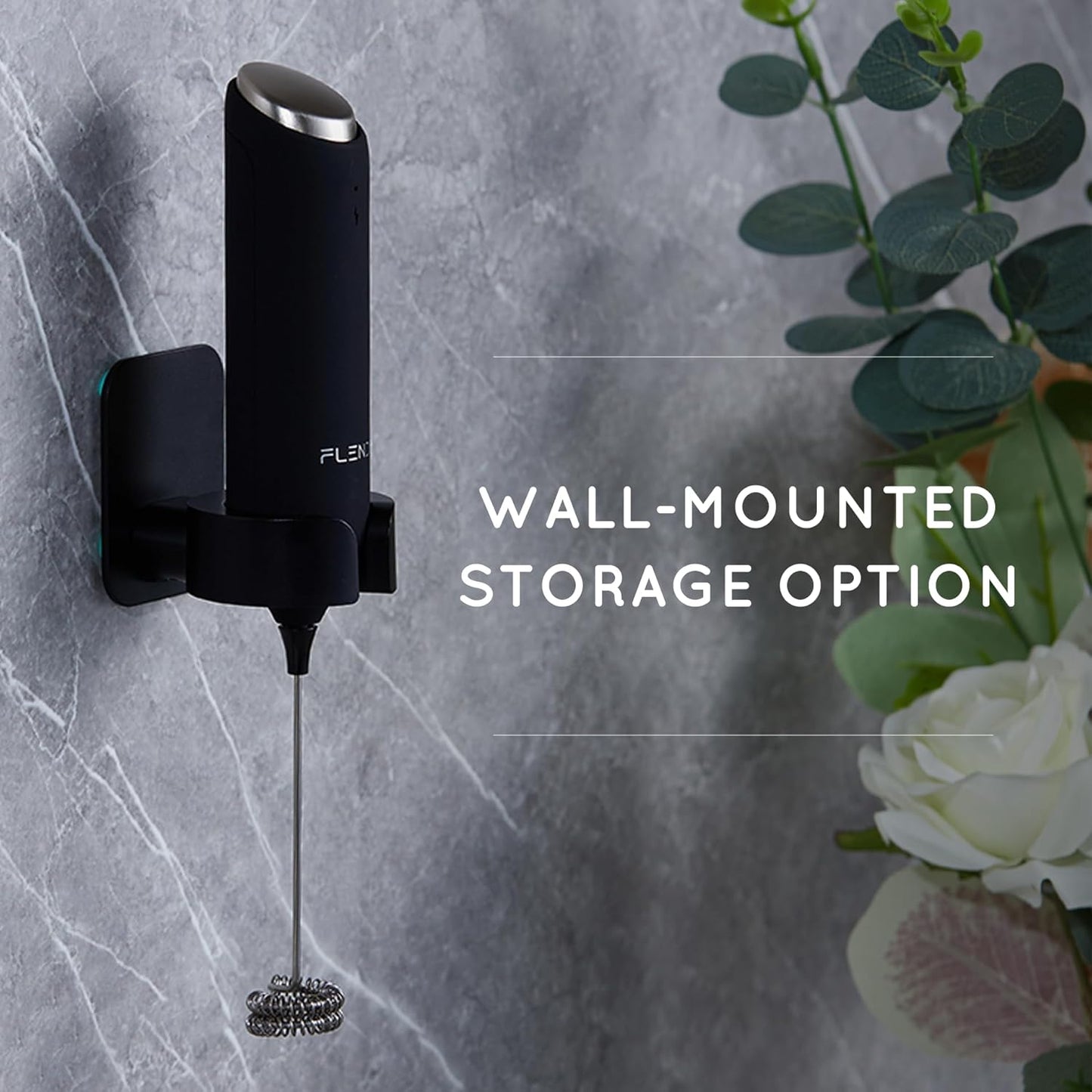 Rechargeable Milk Frother Handheld, Coffee Frother Handheld with USB-C Charging Stand, Electric Drink Mixer Handheld, Mini Electric Whisk Frother for Coffee, Matcha, etc