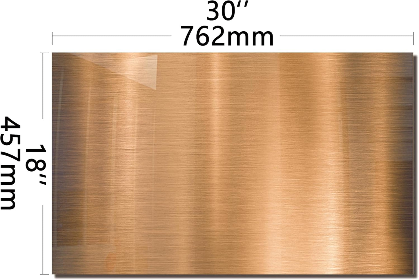 DAIFURONGE Tempered Glass Backsplash For Kitchen Behind Stove,Stove Backsplash Top Cover,Easy to Clean Glass Splashback, Sink Cover Splash Guard, Kitchen Wall Decor (30"x18"(76.2x45.72cm))