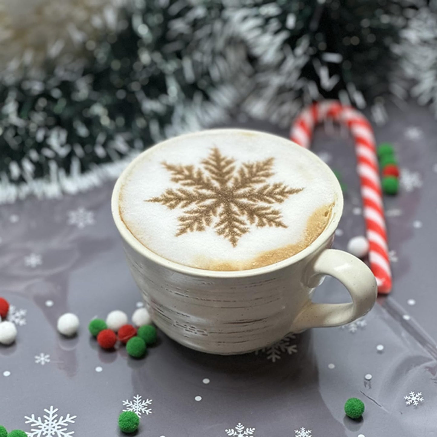 Coffee Latte Art Machine EB-Pro Customized Photo, Text, LOGO Printing Cake Desserts DIY Personalized Decoration for Cafes Bars Museums, Brown FancyBox - Black