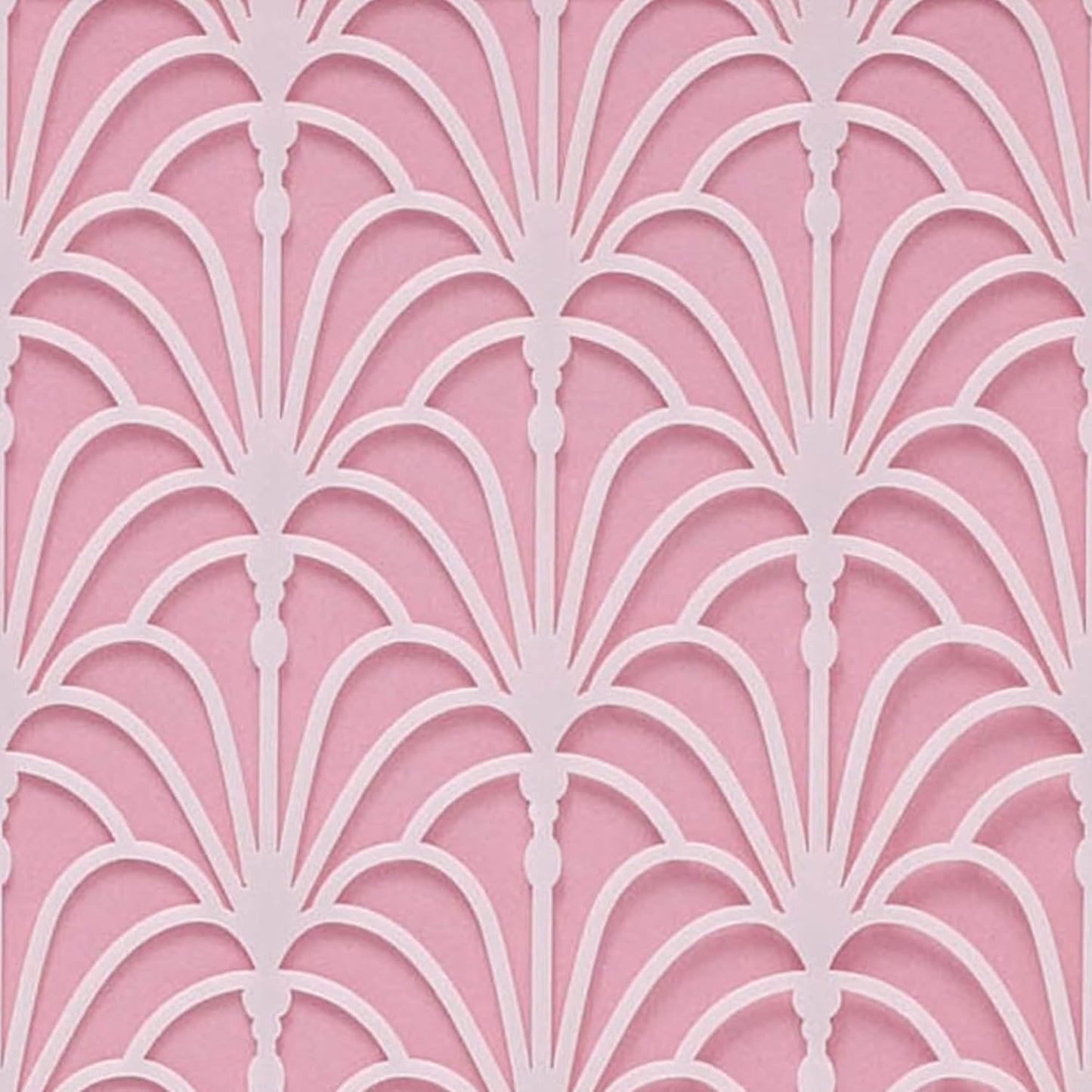 Large Cake Decorating Stencil (FANSA) Fan Art Deco Pattern