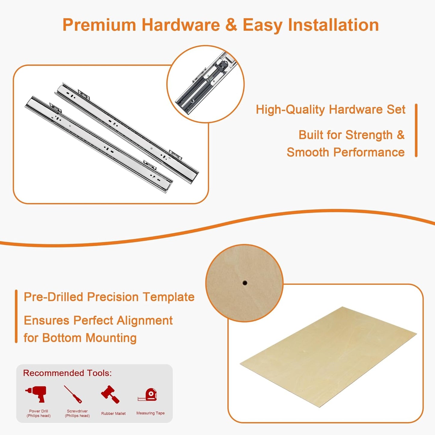 ALINE FURNITURE Pull Out Drawers for Cabinets Birch Wood, 12" W X 21" D Soft Close Slide Out Shelves for Kitchen Cabinets, Pullout Drawer for Pantry Cabinet Organizer