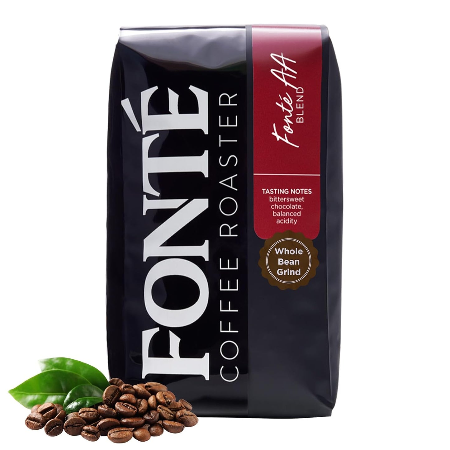 Fonte Coffee Roaster - Whole Bean Coffee - Medium-Dark Fresh Roast - Roasted in Seattle - Single Origin - Bright, Chocolately, Balanced - 12 oz - Fonte AA