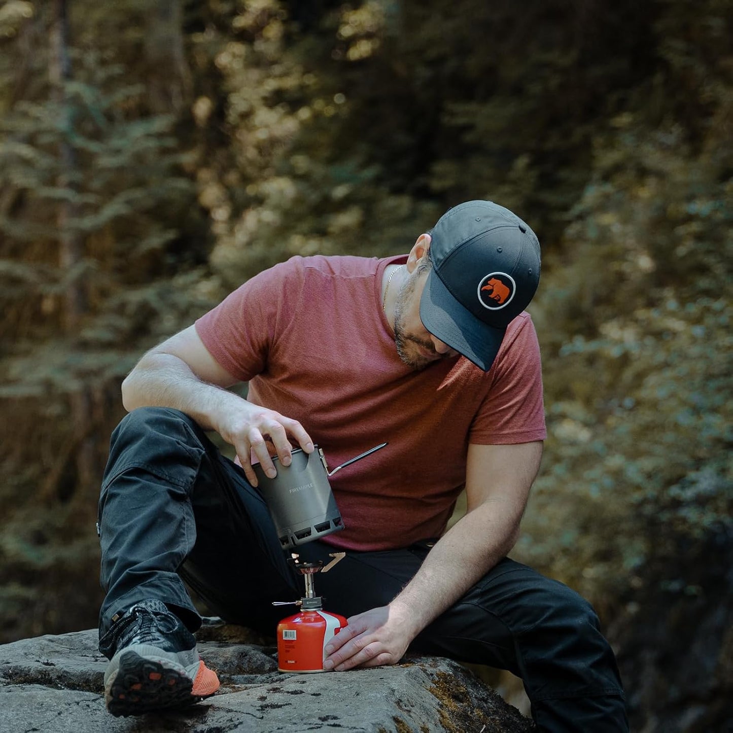 Fire-Maple Petrel Ultralight Pot- High Efficiency Aluminum Camping and Backpacking Pot with Heat-Proof Handle, Portable and Compact