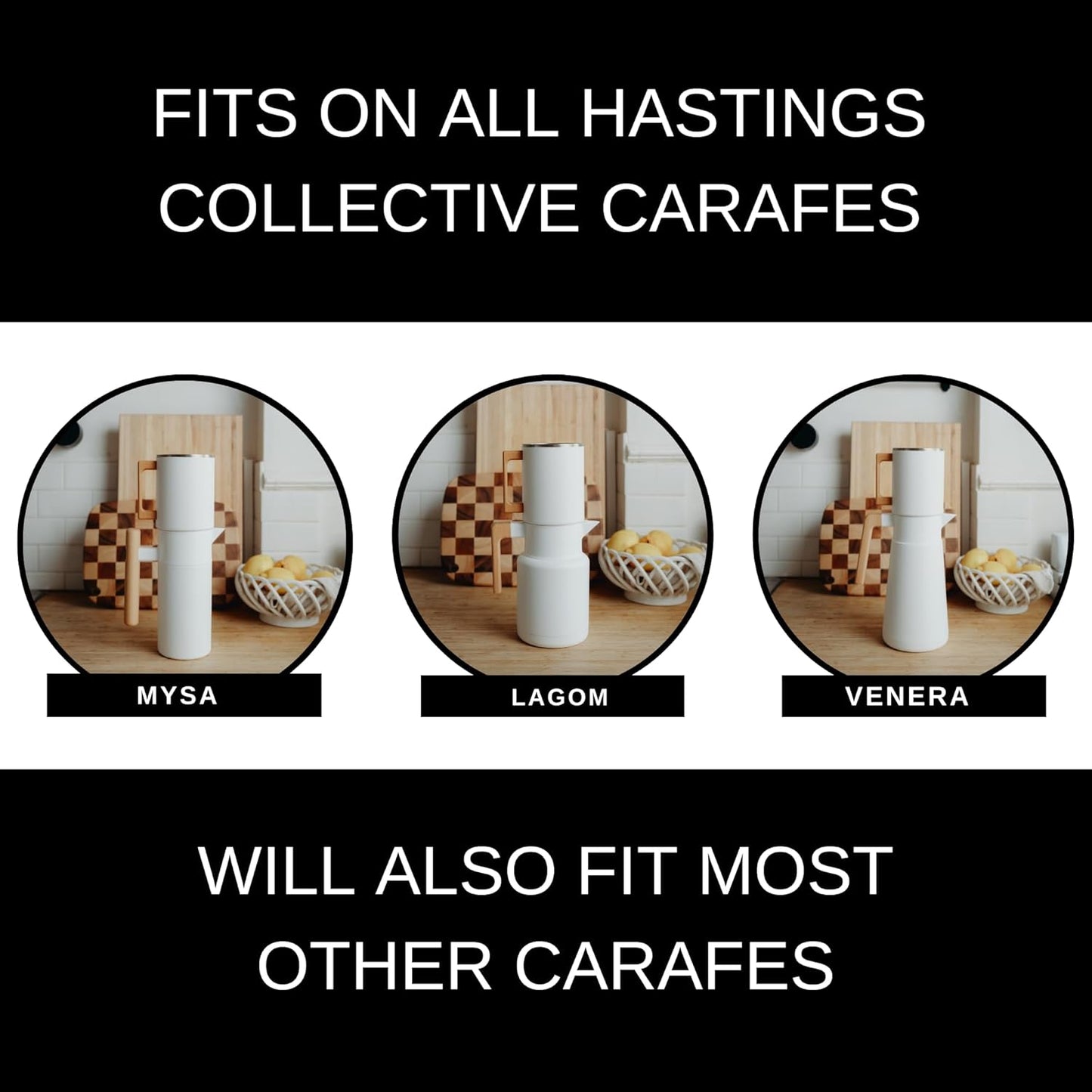 HASTINGS Pour Over Coffee Dripper - Stainless Steel Pour Over Coffee Filter, Metal Paperless Reusable Double Mesh Cone Filter with Wood Handle - Coffee Maker for Single Cup Brew up to 68 OZ (White)