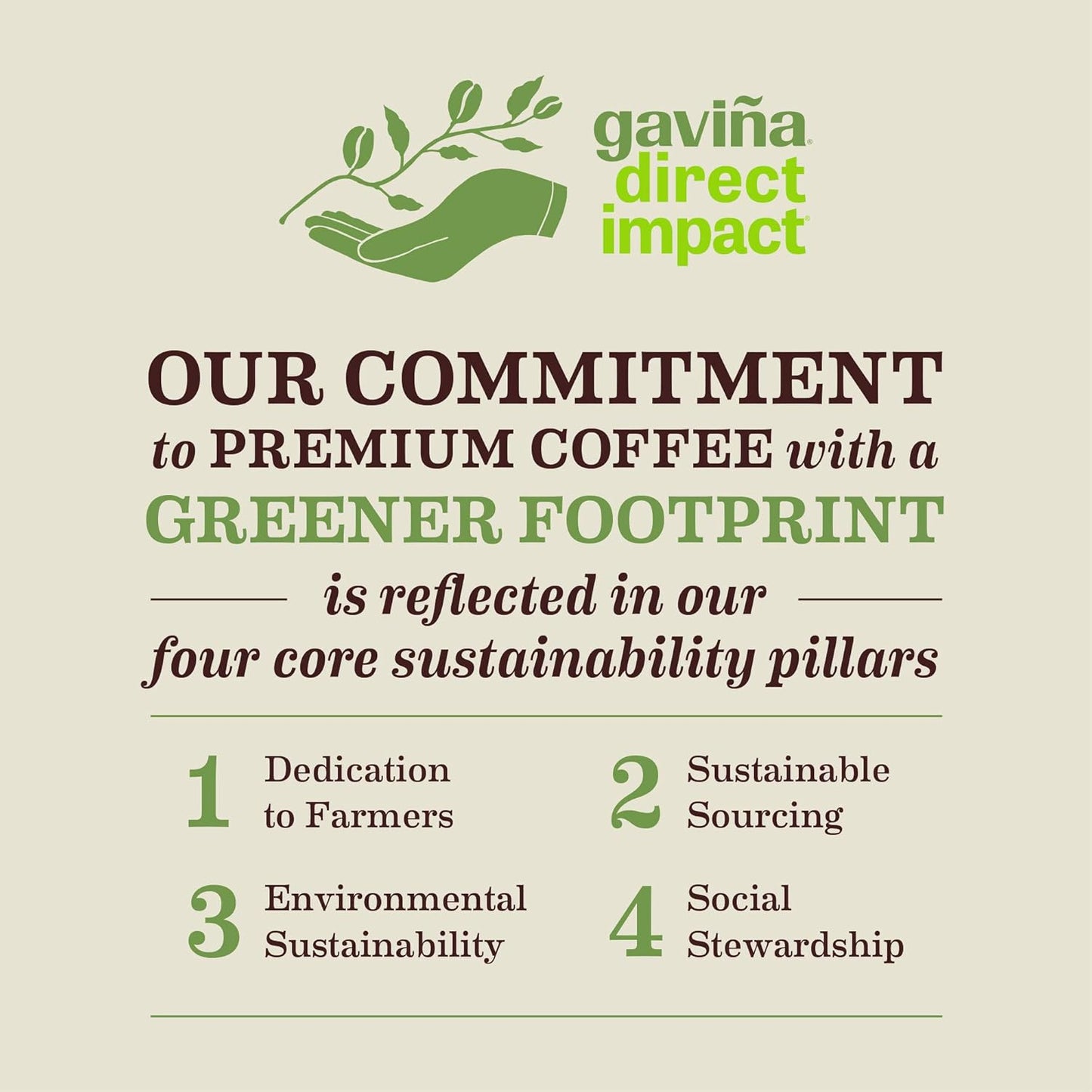 Gaviña Nuevo Mundo Espresso Whole Bean, 100% Arabica Coffee, 32 oz Bag