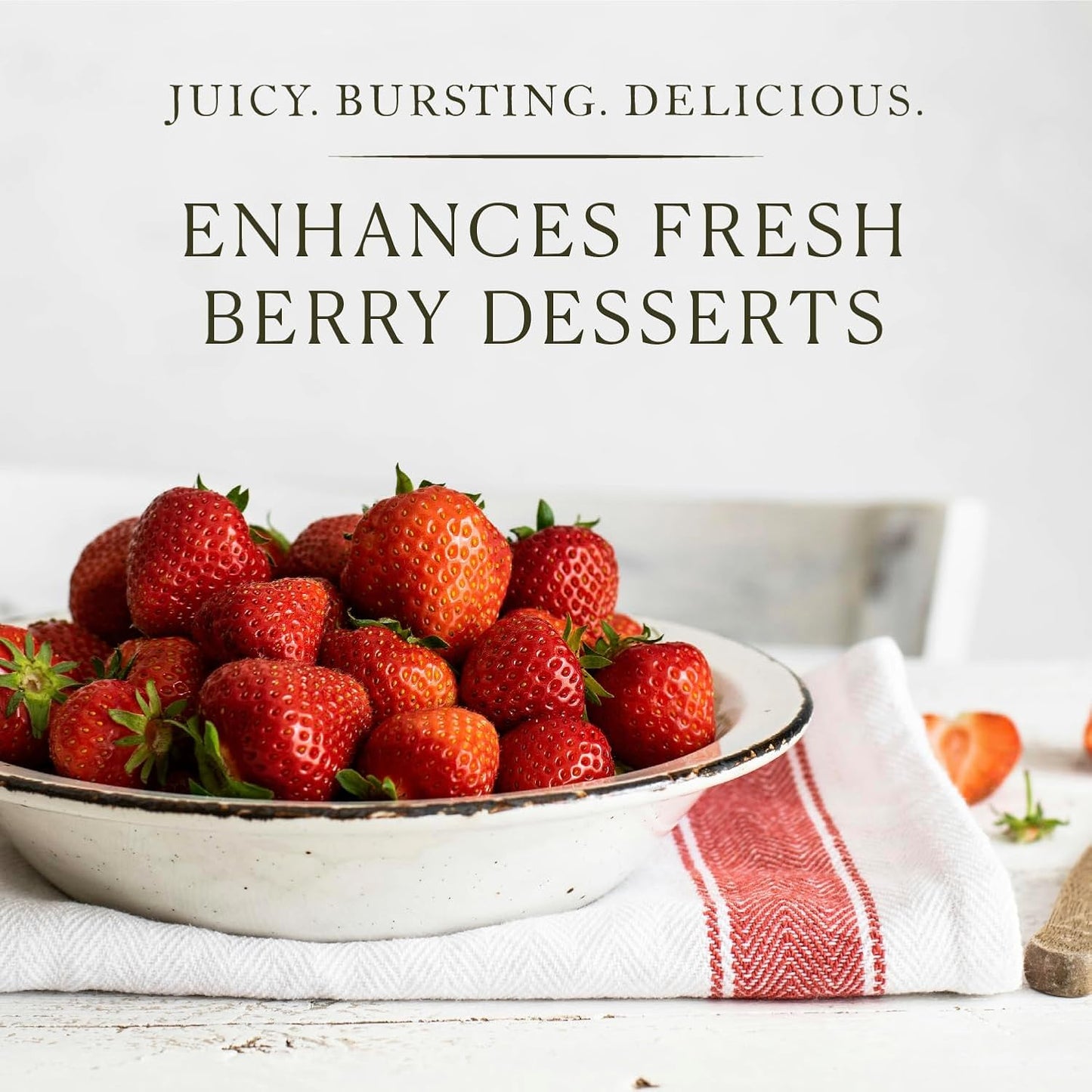 Cook's, Strawberry Extract for Baking, Preserves, Syrup, Cookies, Cakes, 4 oz