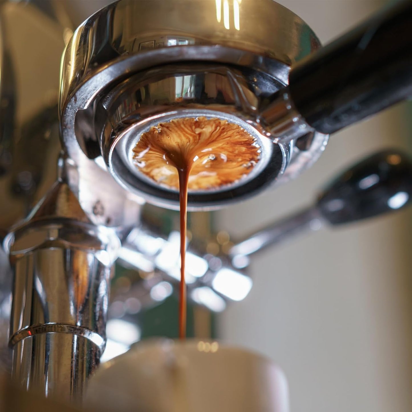 Espresso Puck Screen - Lower Shower Screen Compatible With Espresso Portafilter Filter Basket, Reusable1.7mm Thickness,150μm, 316 Stainless Steel (2, 53.3MM)