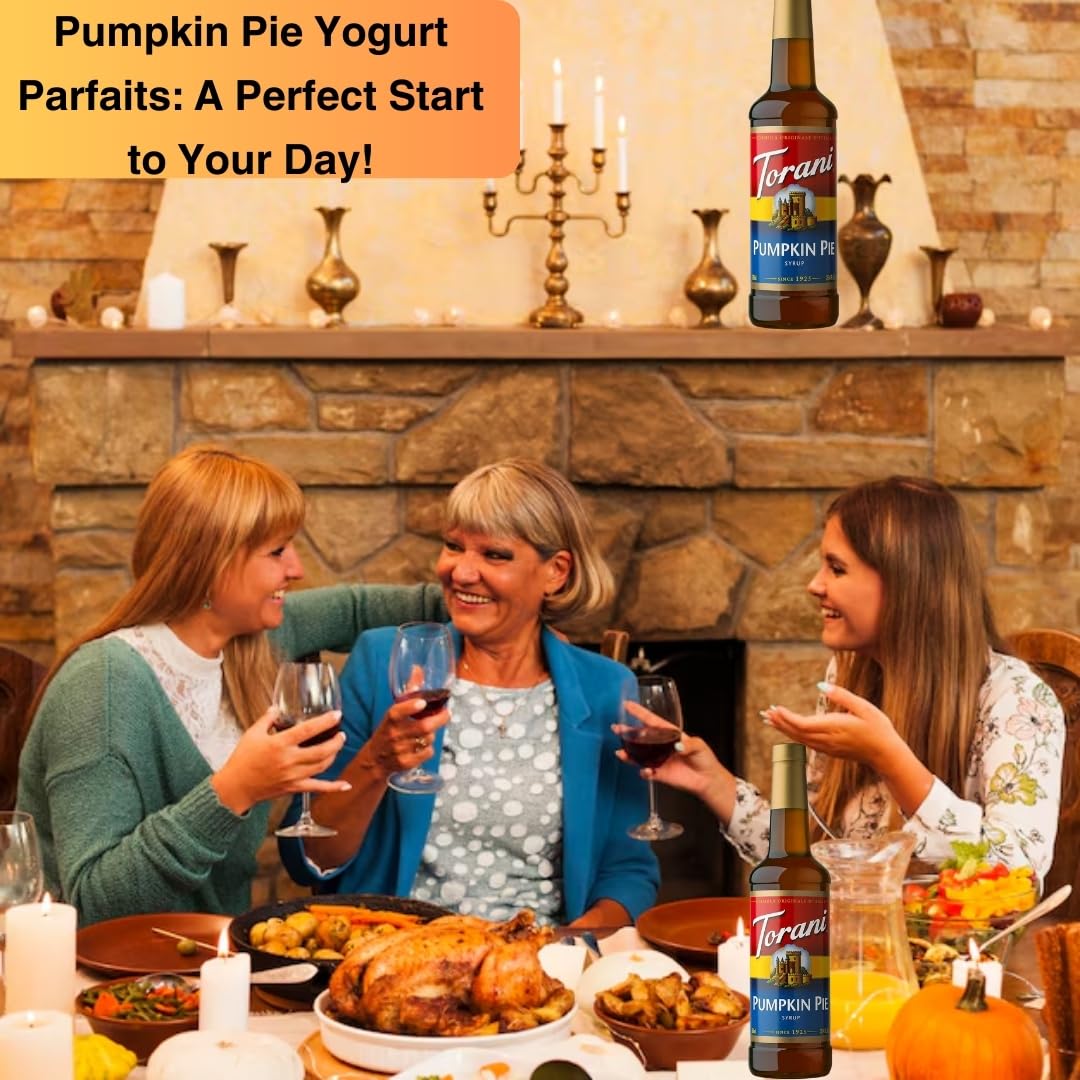 Jimoco® Syrup Pump Dispenser + Torani® Pumpkin pie Syrup, 25.4 oz - Coffee Syrup Pump & Flavoring Bundle