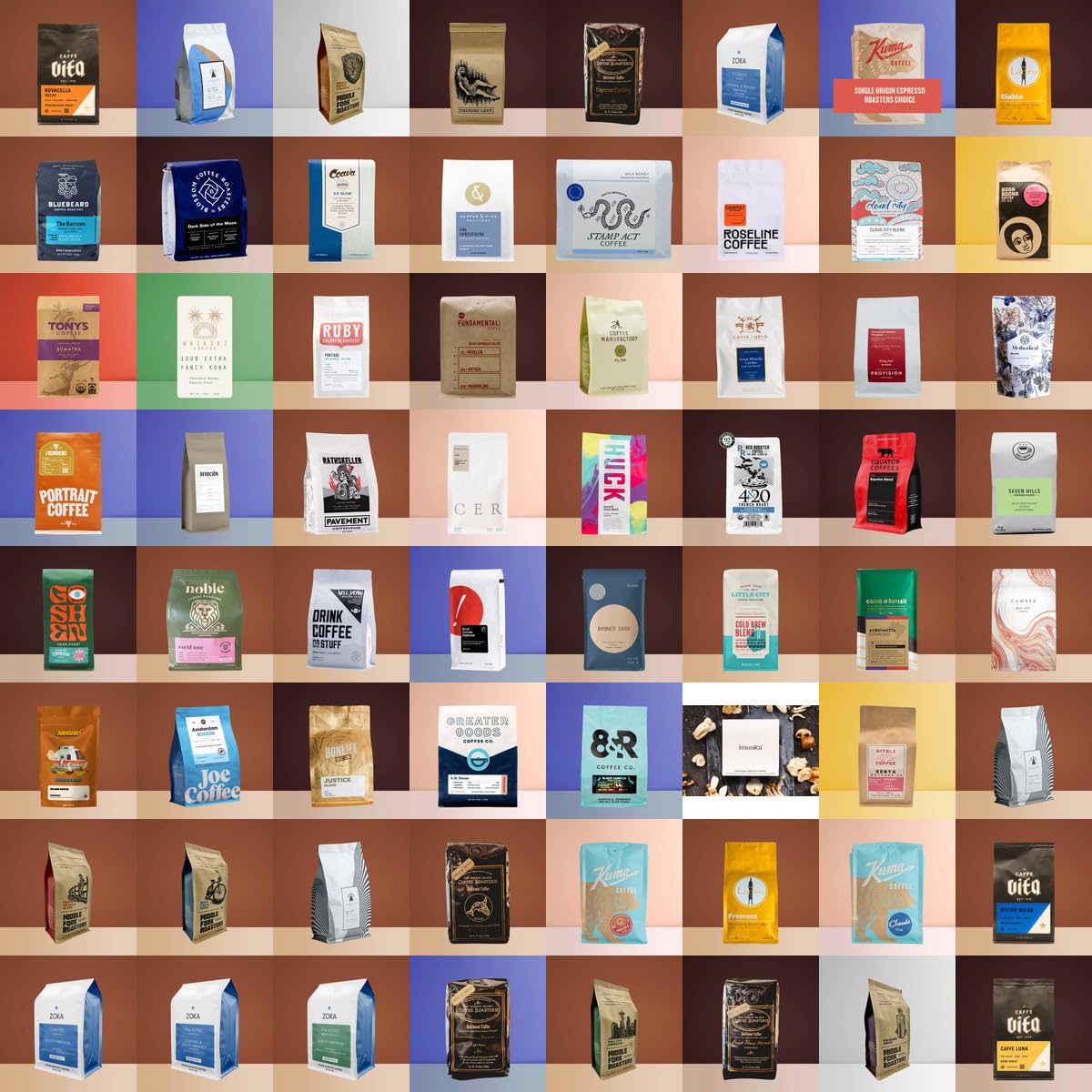 Blue Orchid - Roasted by Huckleberry Roasters - Whole Bean Coffee - 2 Pound Bag