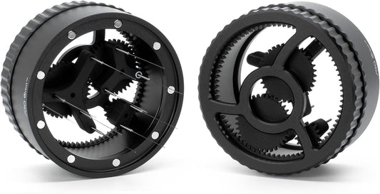 ARO Orbit PRO™ | Aluminum Spirographic WDT Tool | Mechanical Geared Spinning Distribution Tool for Home Baristas and Professional Cafés | Compatible with Breville 54mm Portafilters