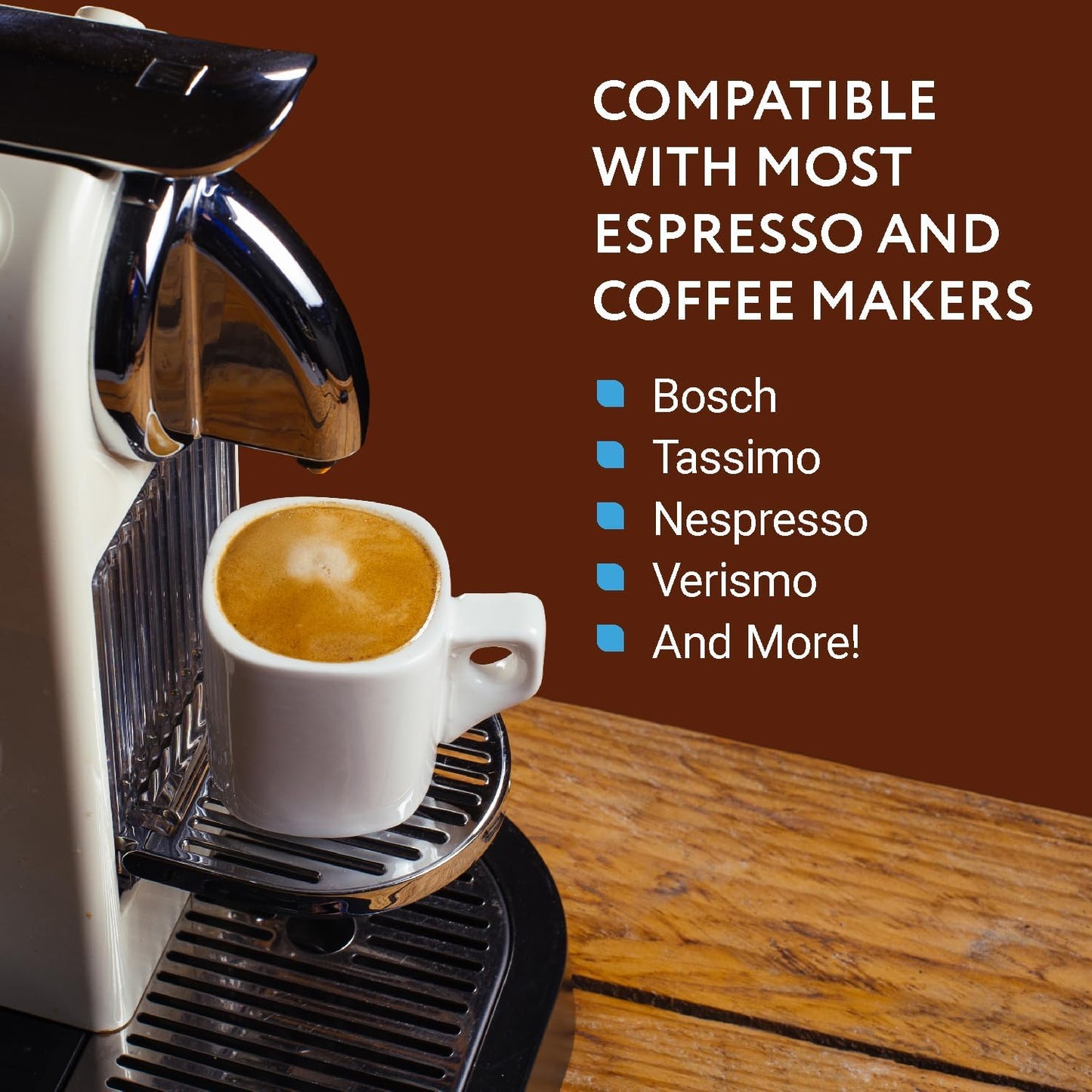 IMPRESA Descaling Tablets for Espresso Machine - Compatible with Breville, Jura & Miele Machines - 20 Pack & 4g Tablets - Remove Limescale & Mineral Build-Up