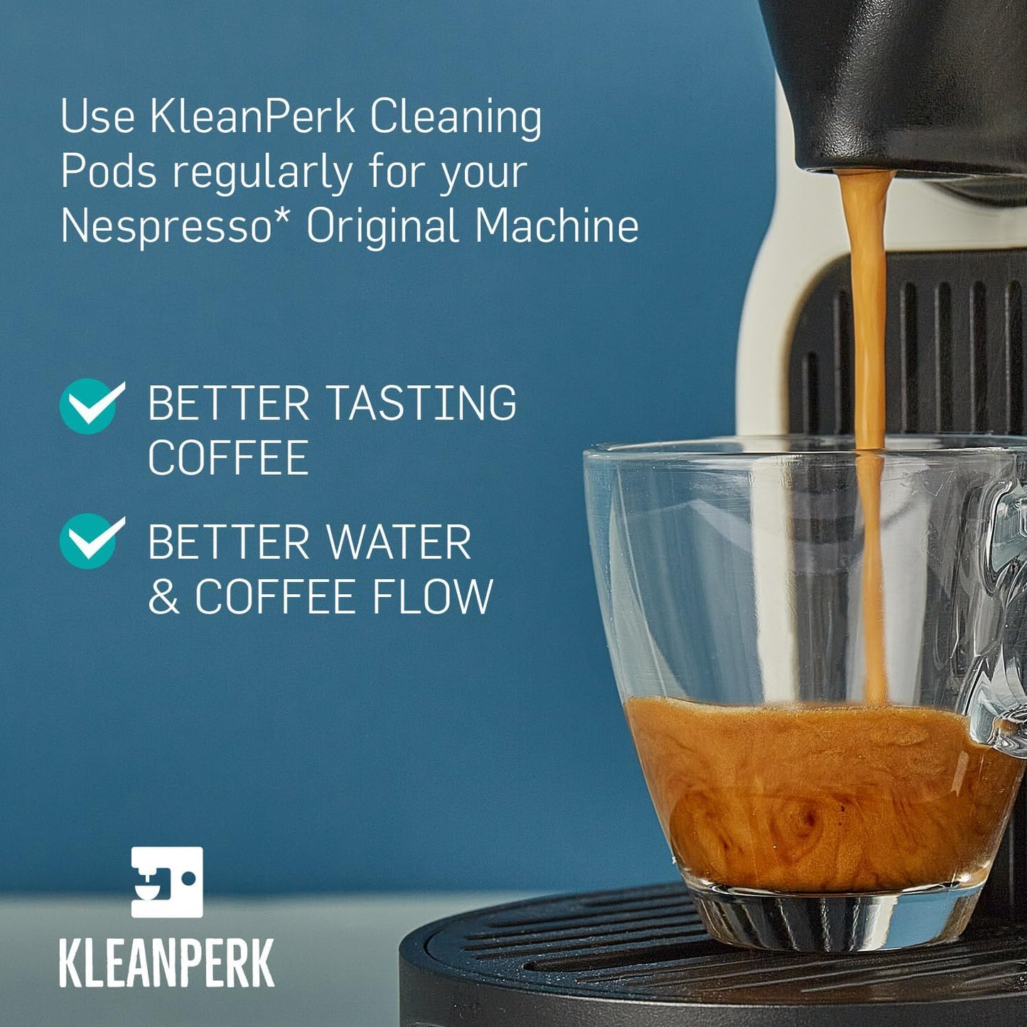 5 Cleaning Pods I Compatible With Nespresso Original Line Machines I Cleaning Kit for Better Tasting Coffee I Coffee Machine Cleaner I Easy and Safe to Use