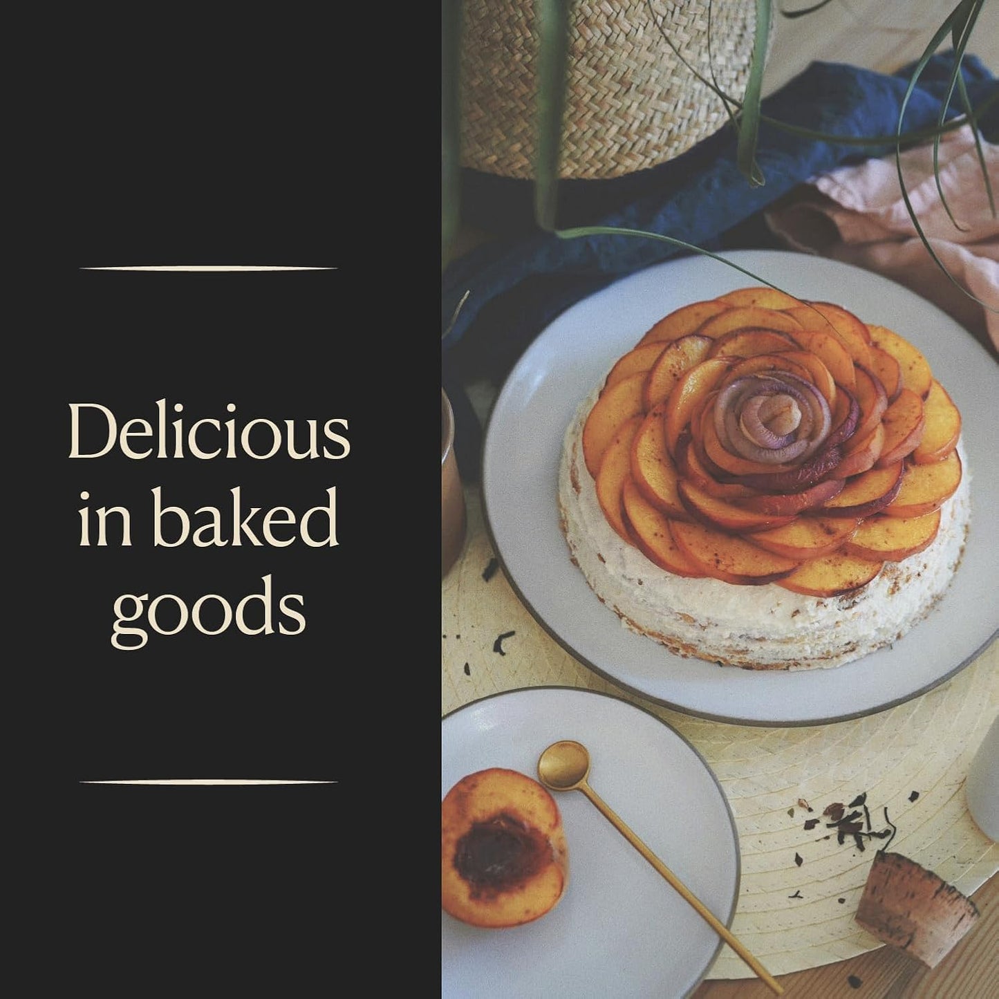 Cook's, Peach Flavoring for Baking, Preserves, Ice Cream, Jam, Cakes, 16oz