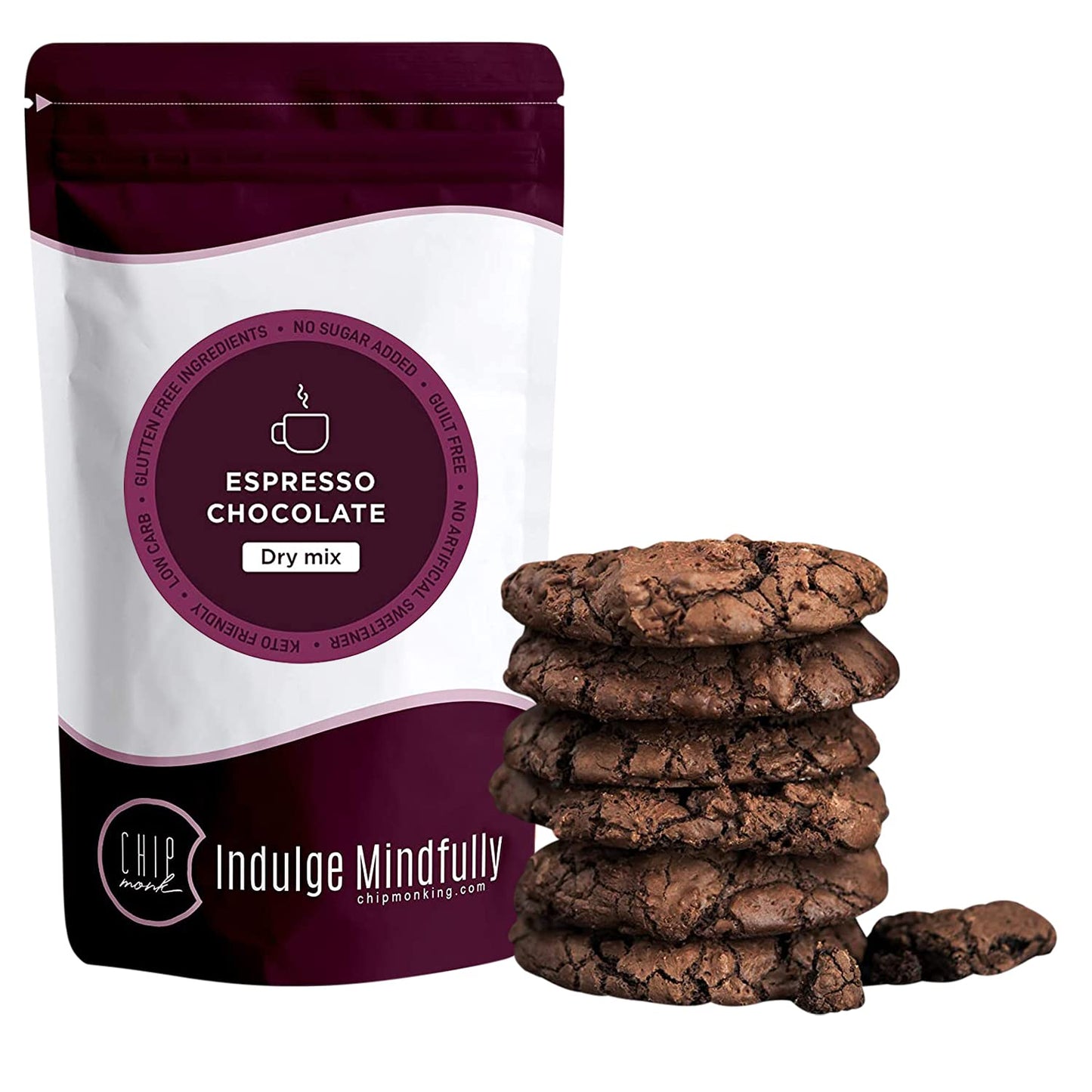 ChipMonk Cookie Mix - Zero or Low Carb Keto Friendly Snacks, Dessert, Cookies, Gluten-Free, High Fat and Protein, Low Sugar Sweet Snack Foods, Ketogenic Diet or Diabetics - Healthy, Nutrition Treats