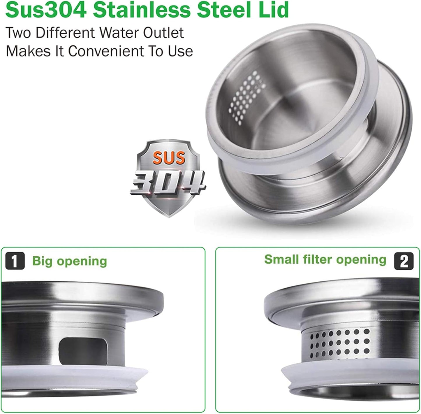 105OZ Glass Pitcher with Lid and Spout - High Heat Resistance Pitcher for Hot/Cold Water & Iced Tea (XL3.0L)