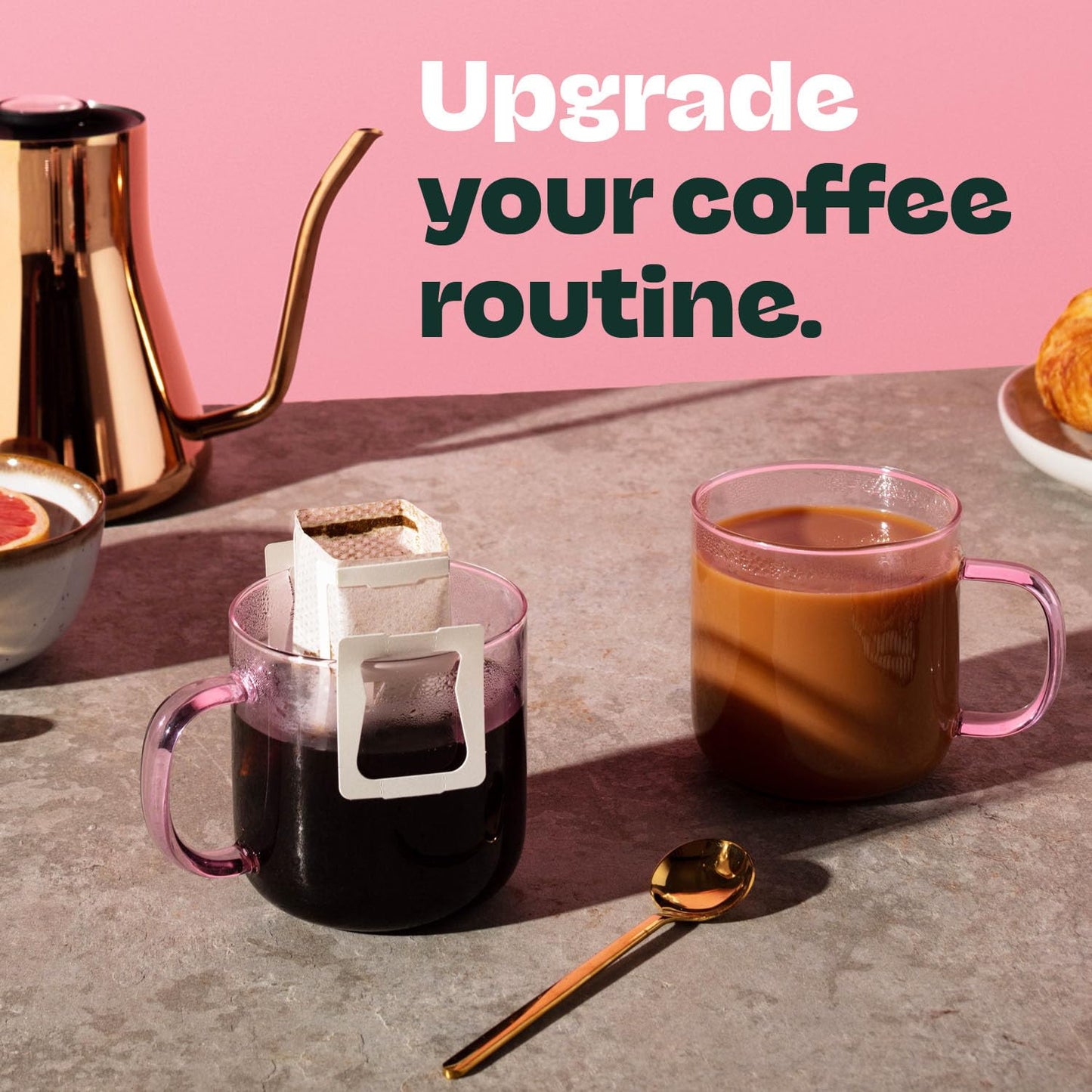 Copper Cow Premium Pour Over Single-Serve Vietnamese Coffee | Churro | Dark Roast | Flavored with Real Cinnamon | Includes 16 Coffees