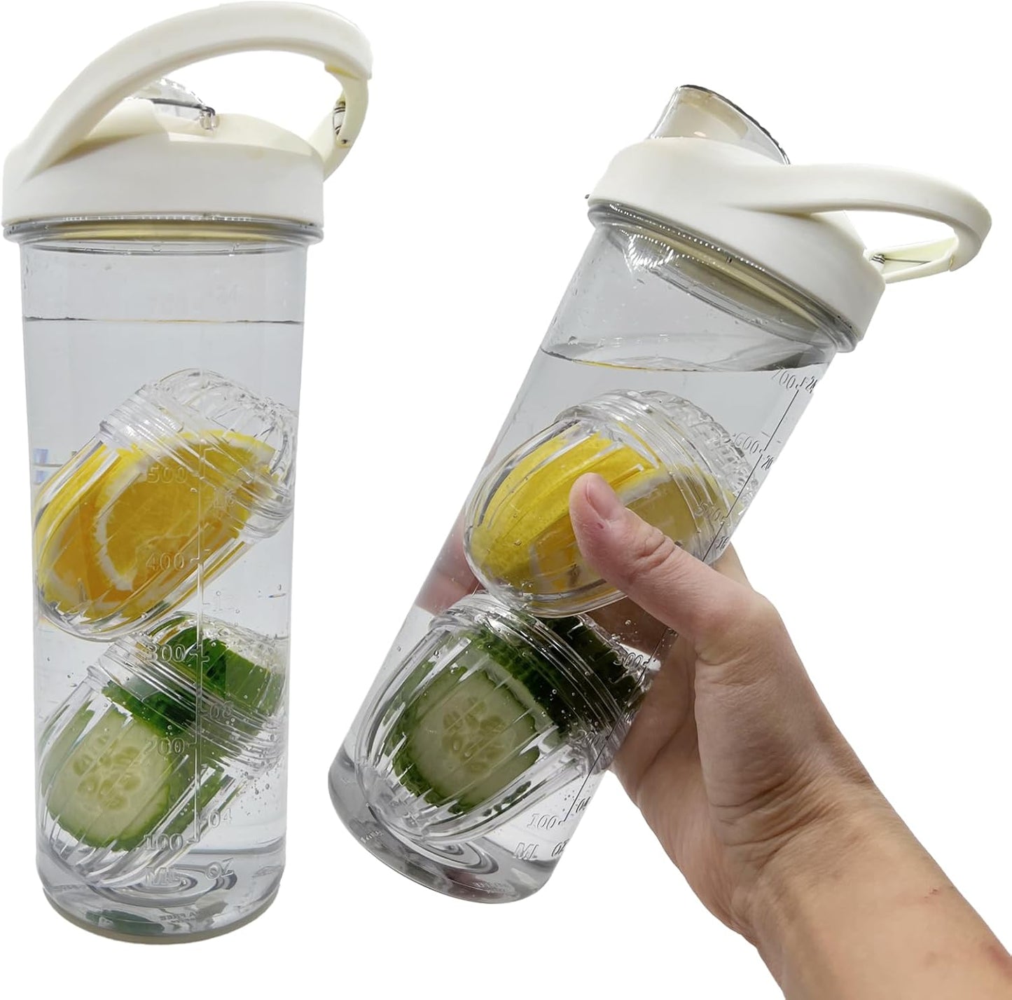 2PCS Fruit Infuser,Tea infuser for Wide Mouth Bottles.,Compatible with Stanley,Hydro Flask, Iron Flask, Takeya, ThermoFlask and similar