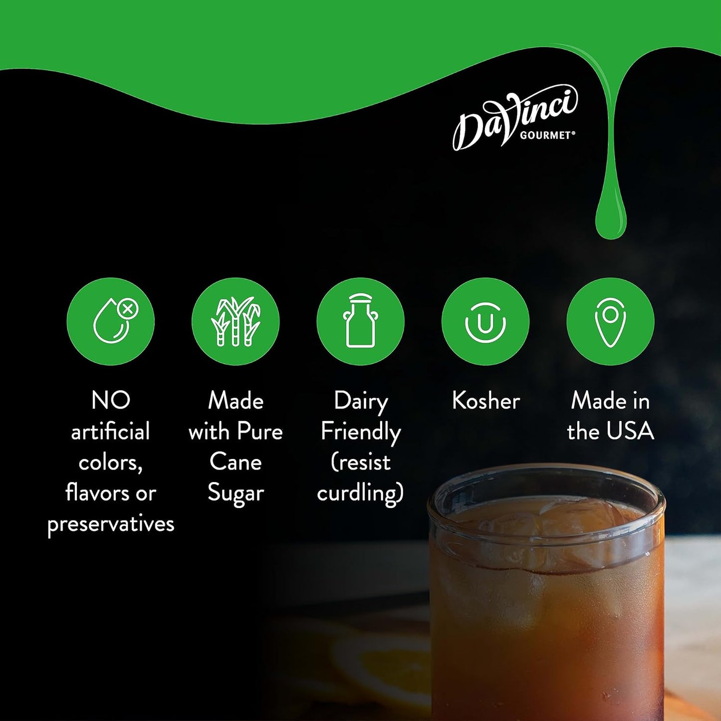 DaVinci Gourmet Honey Syrup, 25.4 Fluid Ounces (Pack of 1)