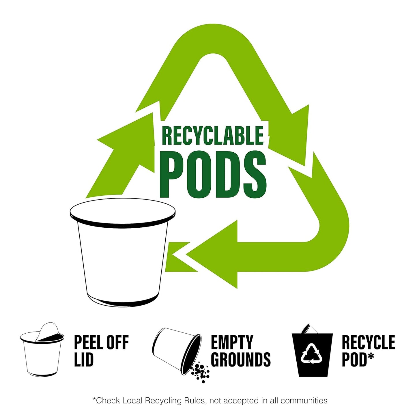 Crave Beverages Pods Compatible with 2.0 K-Cup Brewers, Butter Toffee, 40 Count