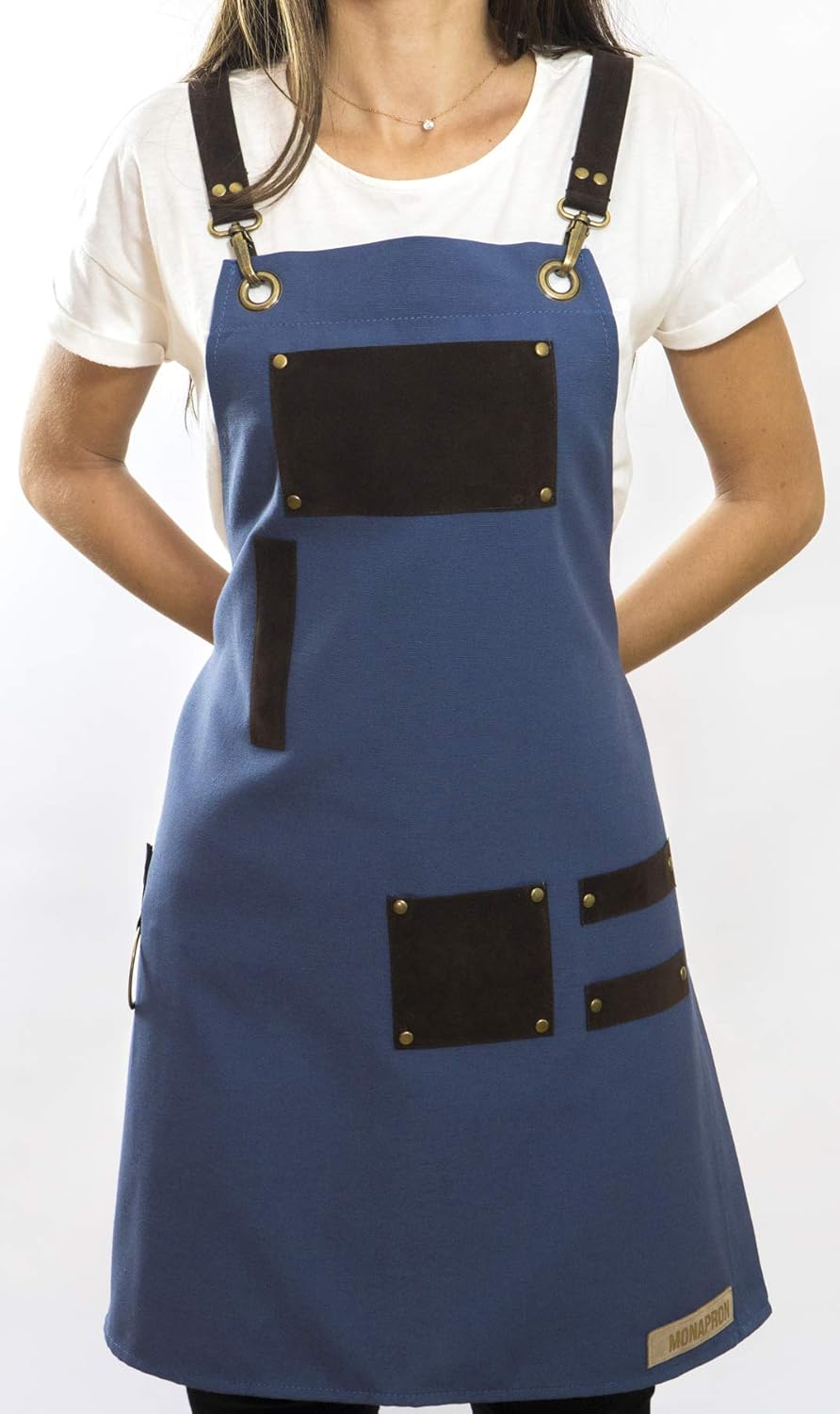 Men and Women Apron for Kitchen, Gardening, Artist, Chef, Work | Canvas, Waterproof, Adjustable Straps Unisex