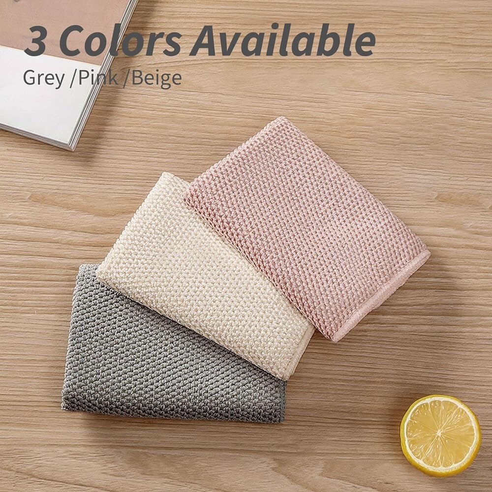 Barista Towels 12 Pack, Extra Thick Microfiber Coffee Cleaning Cloths for Espresso Machines, Steam Wands & Countertops – Essential Coffee Bar Accessories, 12”x12”